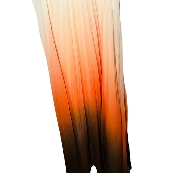 RACHEL RACHEL ROY Lively Earth-Toned Midcutout Adjustable Straps Maxi Dress 8 - Picture 9 of 16